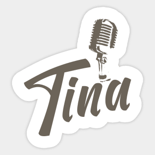 Tina Vintage Sticker